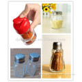 50-200ml glass spice/seasoning bottle,salt&pepper shaker;glass condiment bottle